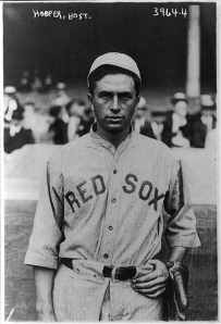 American baseball star Harry Hooper
