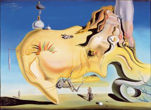 Salvador Dali said his surreal art was directly influenced by his dreams